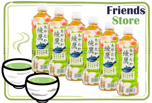[4121T] Coca-Cola - Authentic Japanese Ayataka Green Tea (650ml X 6)