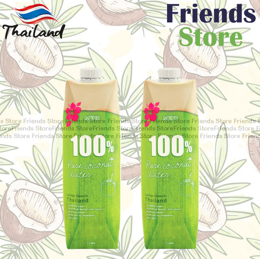[4000417] Meko - 100% Pure Coconut Water Drink (1L X 2)