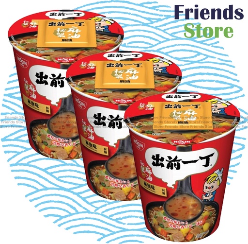 [400114R] 日清 - 出前一丁 カップヌードル ごま油味 (70g × 3)